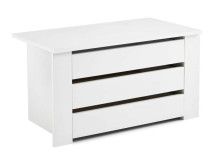 Bloc-tiroir SALSA 3 tiroirs 73 cm blanc