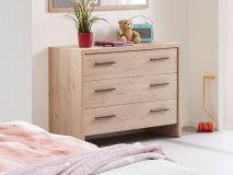 Commode VIOLON 3 tiroirs castella