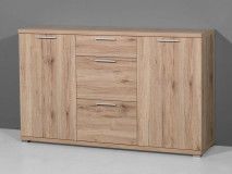 Commode TOMI 2 portes et 3 tiroirs sanremo