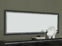 Miroir REBECCA 180 cm noir laque