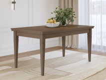 Table repas extensible EVOCO 160 > 240 cm chêne dunin