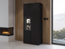 Vitrine CROSSAIR 3 portes noir