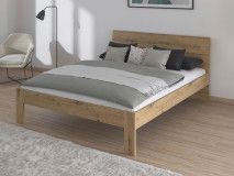 Lit FLASH 160x200 cm chêne artisan
