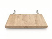 Allonge de table STEFALIS 50 cm chêne canyon