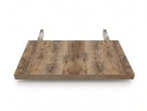 Allonge de table OBI 50 cm bois tropix