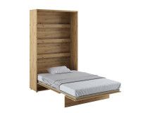 Lit mural escamotable CONCEPTION PRO 120x200 cm chêne artisan (vertical)