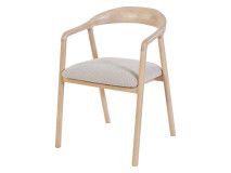 Chaise DURDEN chêne clair