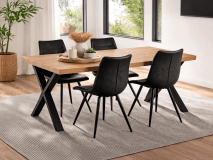 Table repas MARNOIX 170 cm chêne français