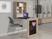 Bureau escamotable TITOU chêne sonoma