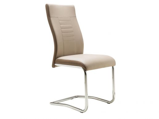 Chaise LUCY cappuccino