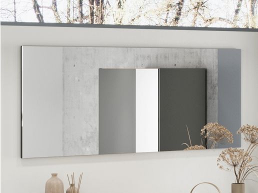 Miroir TURIN 134 cm blanc