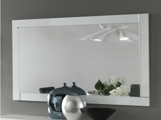 Miroir MADONNA 140 cm blanc laque